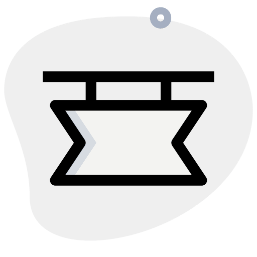 Signboard signaling signboard hanging icon