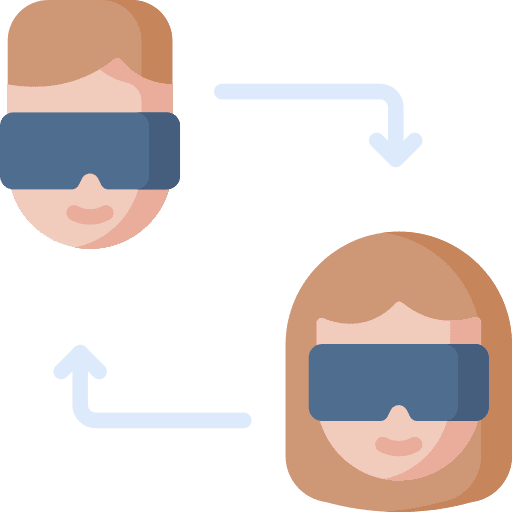 Mind reader science fiction futuristic user icon