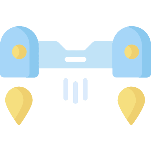 Hoverboard hoverboard ride futuristic icon