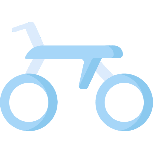 Bike transportation transport futuristic icon