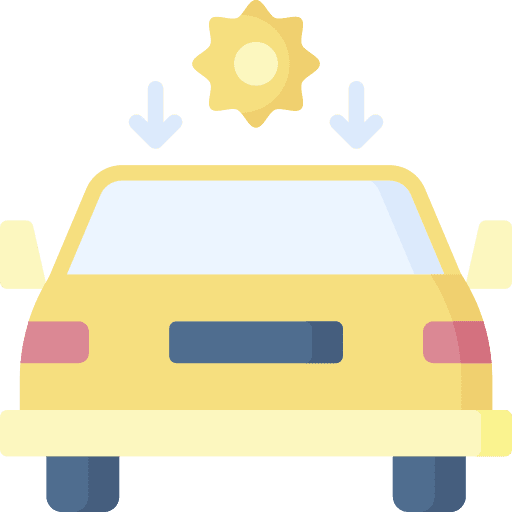 Solar car solar car solar energy car technology icon