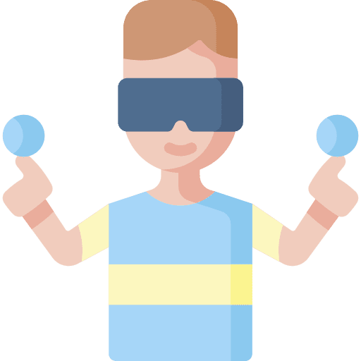 Virtual reality digital multimedia virtual reality icon