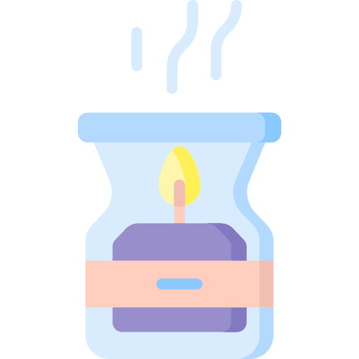 Scented candle scented candle aromatherapy candle icon