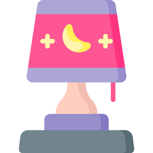 Desk lamp furniture and household electronics table lamp icon