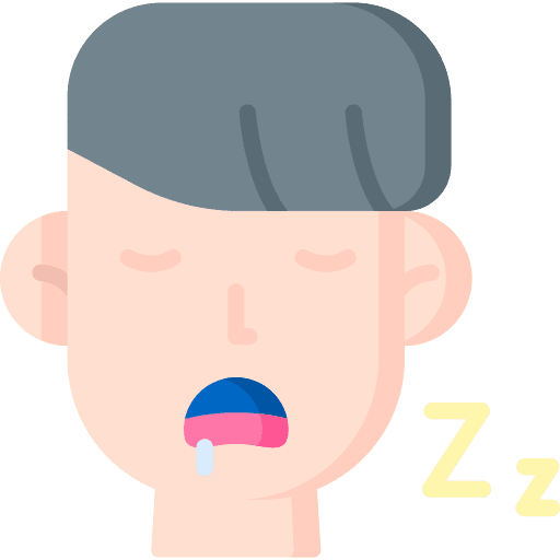 Drool avatar people black hair icon