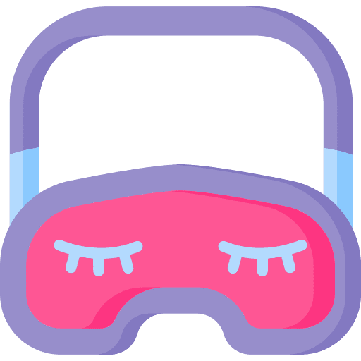 Eye mask fashion sleeping sleep icon