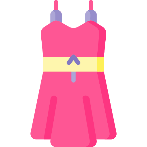Nightgown fashion clothes dress icon