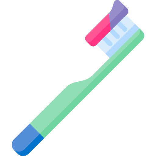 Tooth brush healthcare and medical toothbrush dental care icon