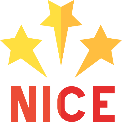 Nice motivation ribbon message icon