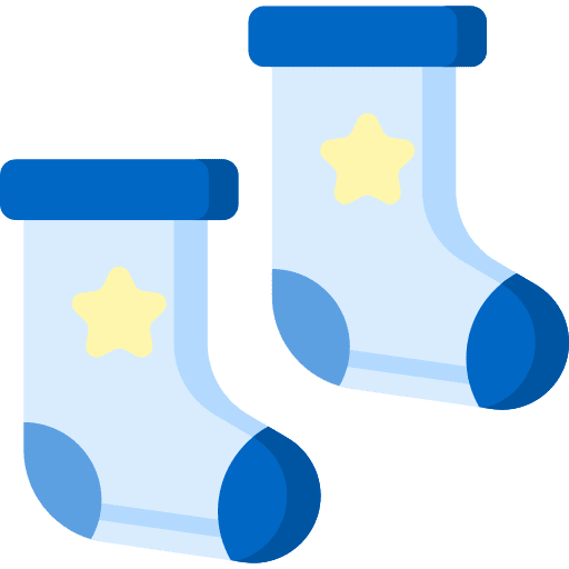 Socks fashion sleeping wearing icon