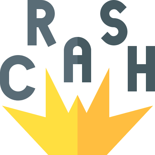 Crash crash slang bubbles icon