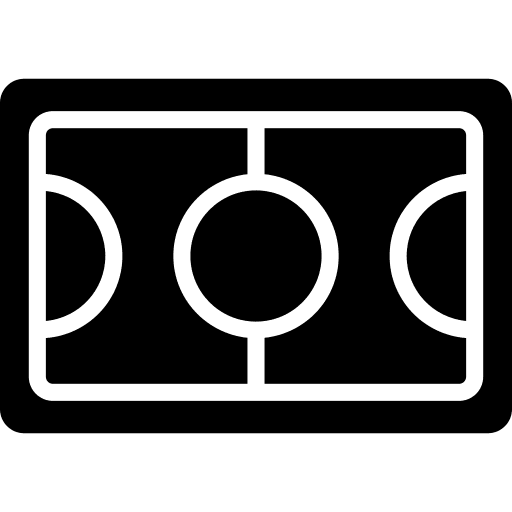 Football field football field sports soccer game icon