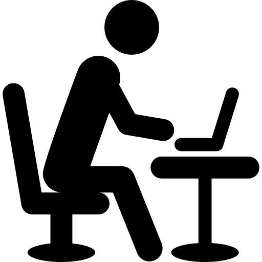 Play laptop computer technology play zone icon