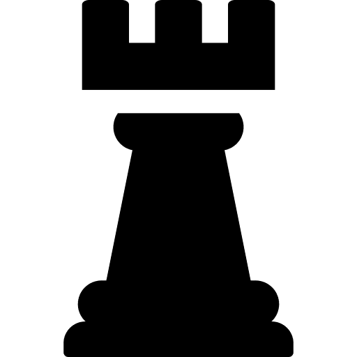 Towers chess pieces chess game fight icon