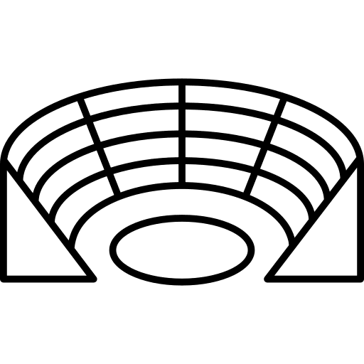 Amphitheatre greek ancient amphitheatre icon