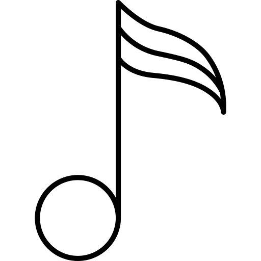 Musical audio music sound icon