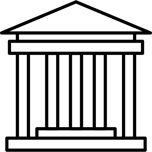 Greek classical monuments monument icon