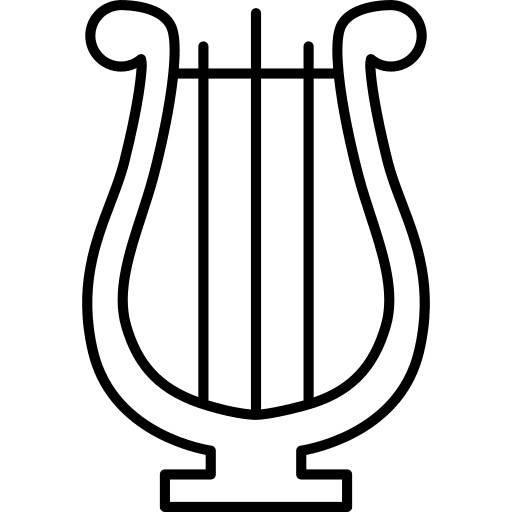 Musical musical classical music instrument icon