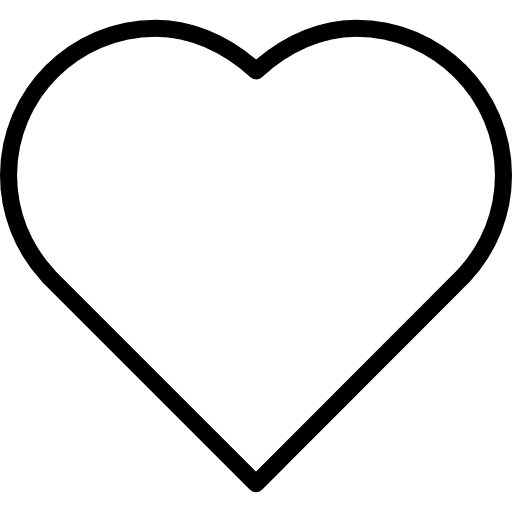 Heart lover shapes loving icon