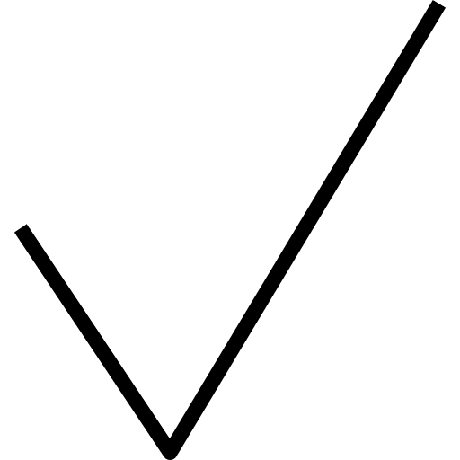 Checked checking shapes check mark icon