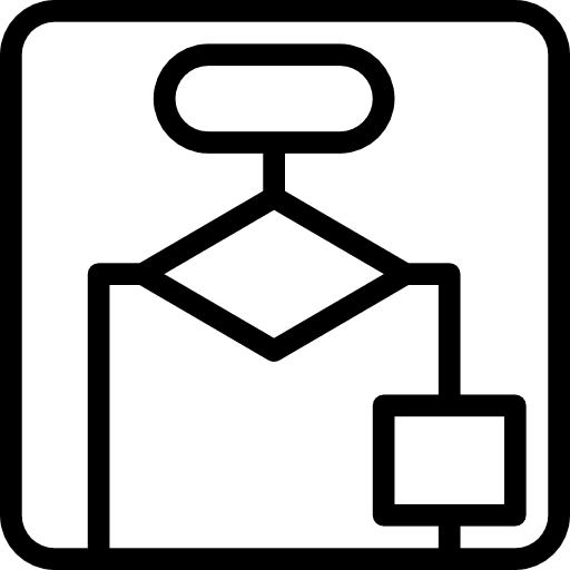 Connection connections square interface icon