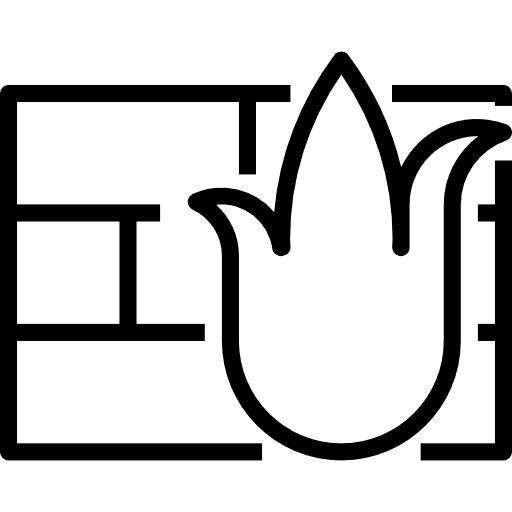 Firewall wall security secure icon