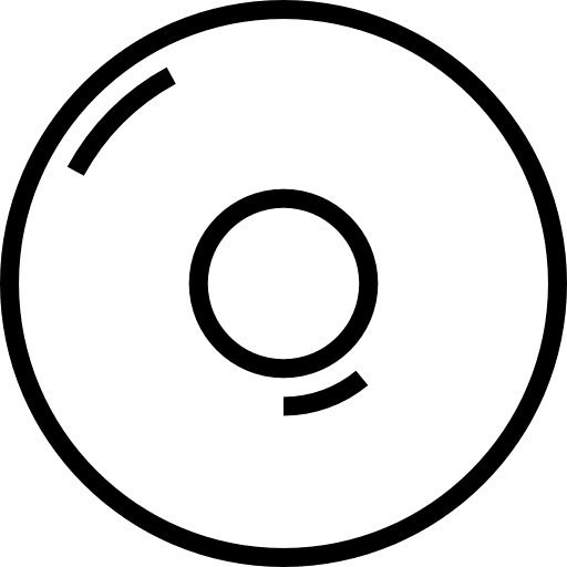 Dvd multimedia player compact disc video player icon