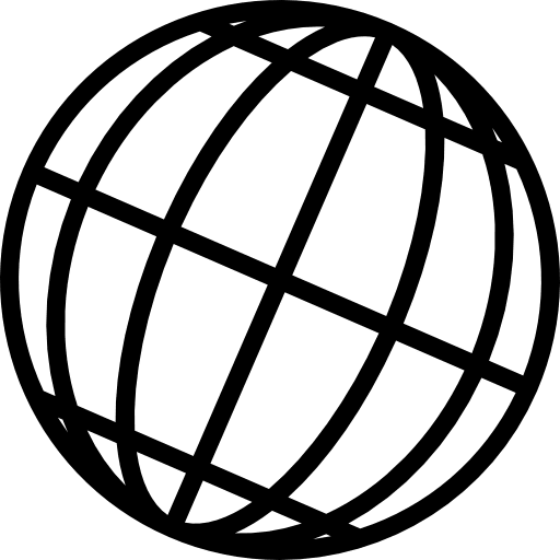 Earth globe maps and flags geography planet earth icon