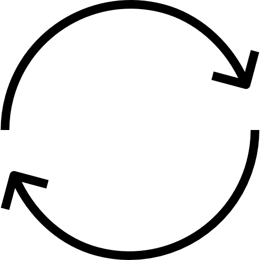 Loading recurrent reloading curve arrows icon