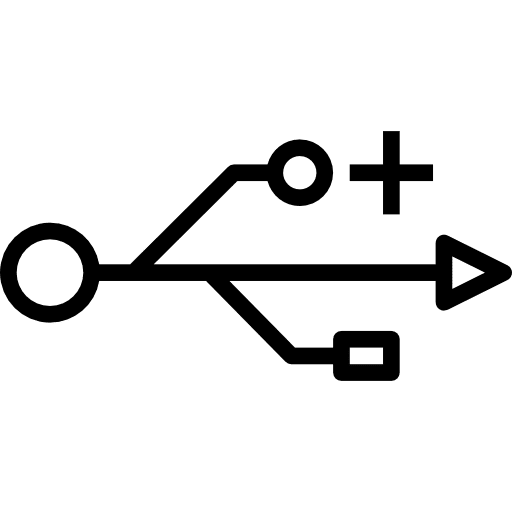 Usb technology connector computing icon