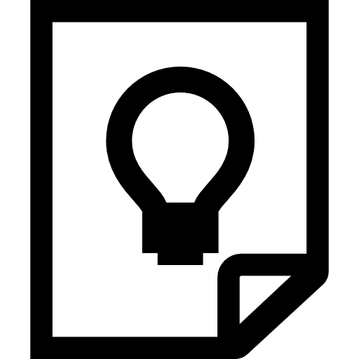 Google keep document assumption idea icon