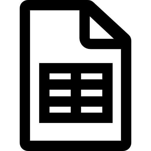 Google sheets writing tool interface icon