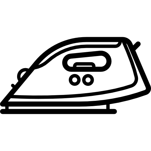 Iron housework iron ironing icon