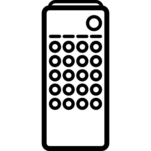 Remote control television technology wireless icon