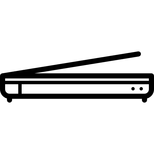 Scanner office technology scanning icon