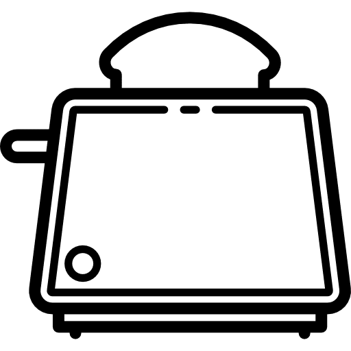 Toaster toaster tools and utensils breads icon