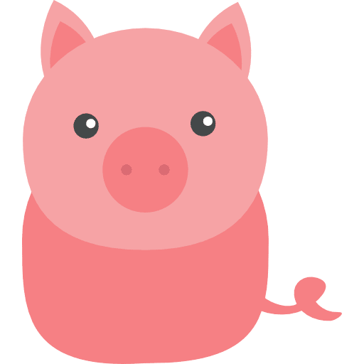 Pig pig animals animal kingdom icon