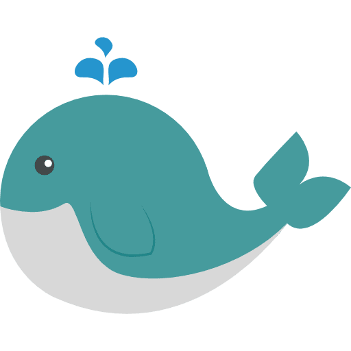 Whale animal kingdom whale sea life icon