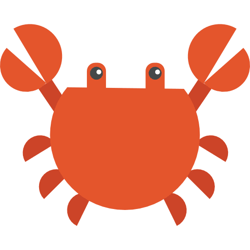 Crab wildlife animal kingdom animals icon