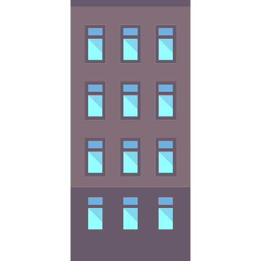 Apartments property buildings residential icon