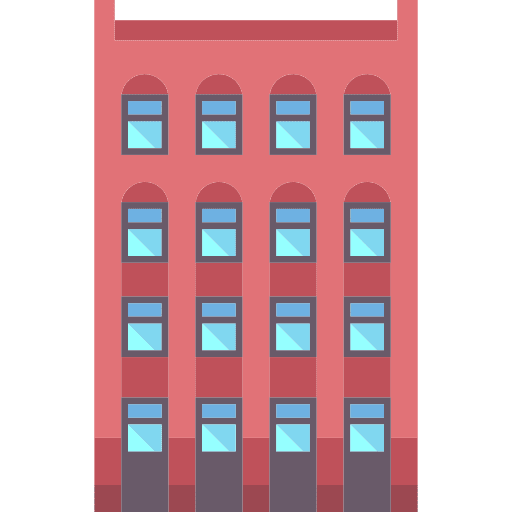 Apartments property real estate buildings icon