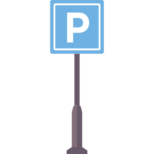 Parking automobile signs sign icon