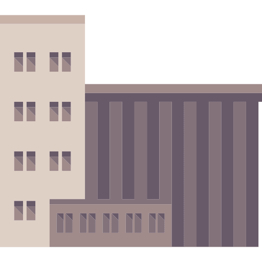 Factory pollution buildings factory icon