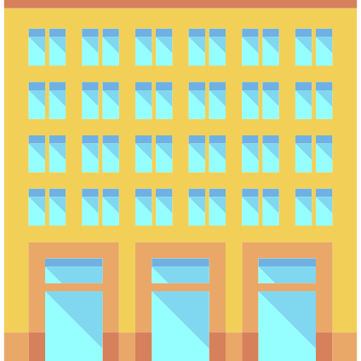 Office block building city buildings icon