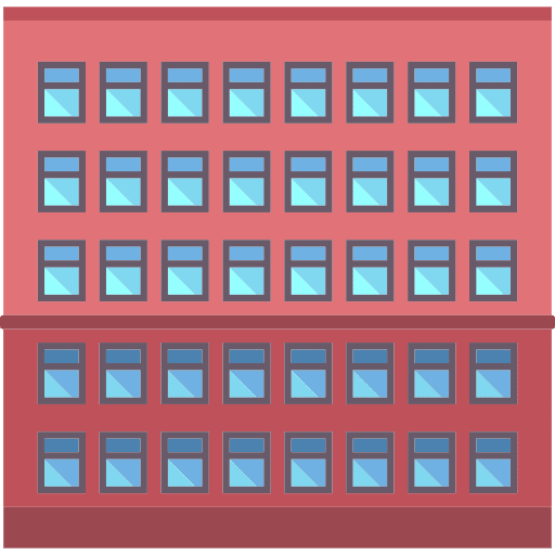 Office block urban architectonic office block icon