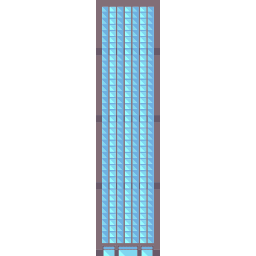 Skyscraper town city urban icon