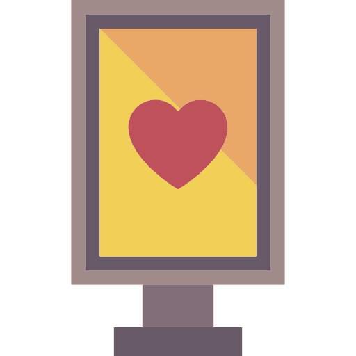 Annoucer poster signs buildings icon