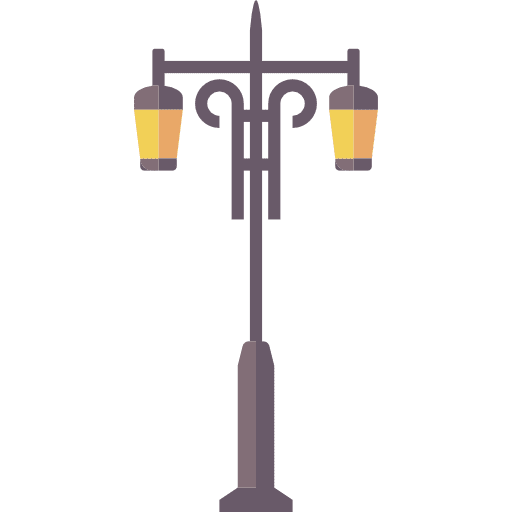 Light street illumination lights icon