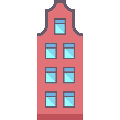 Apartments residential apartments building icon