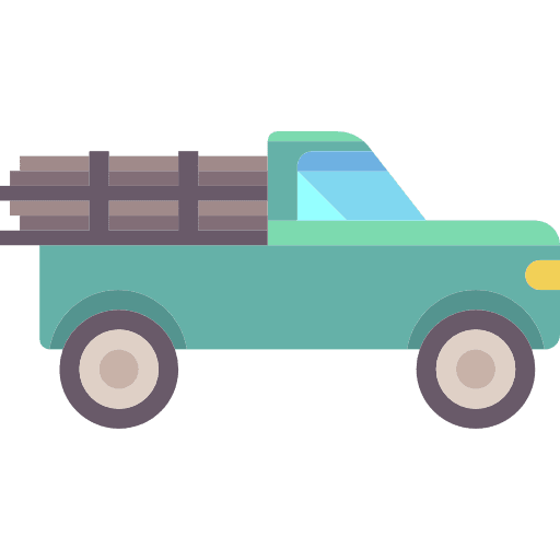 Pickup pickup transport transportation icon